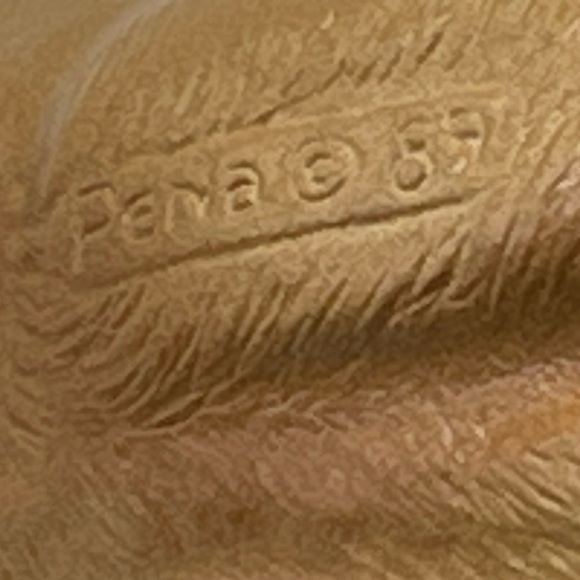 Windstone Editions: “Flion” Fantasy Winged Lion: Peña 1989 Handcrafted / Painted - Picture 11 of 14